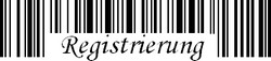 Registrierung